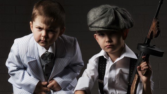 Kinder als Gangster