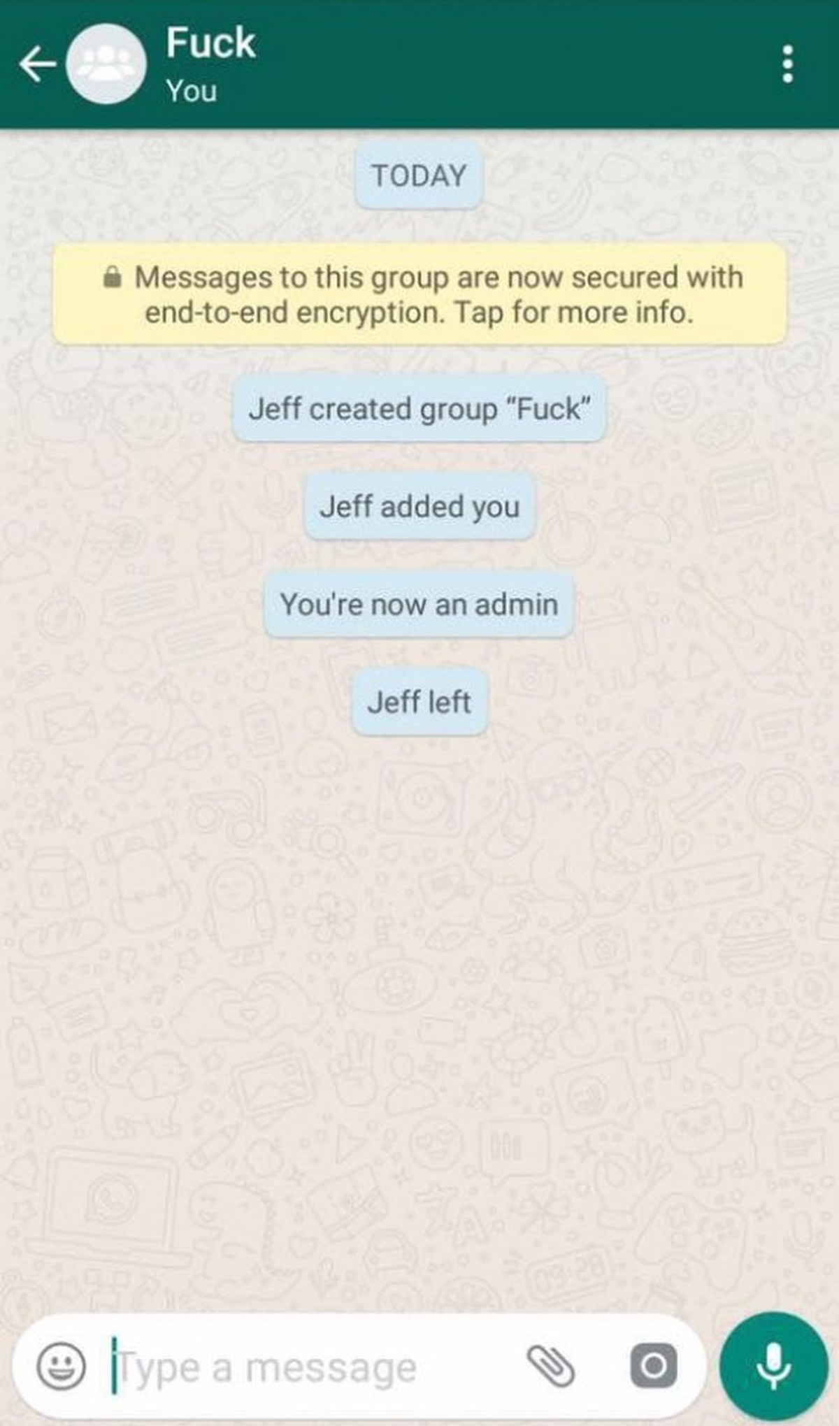 Passiv-aggressiver Whatsapp-Chat