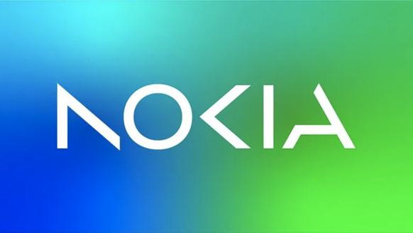 The new Nokia logo (2023).