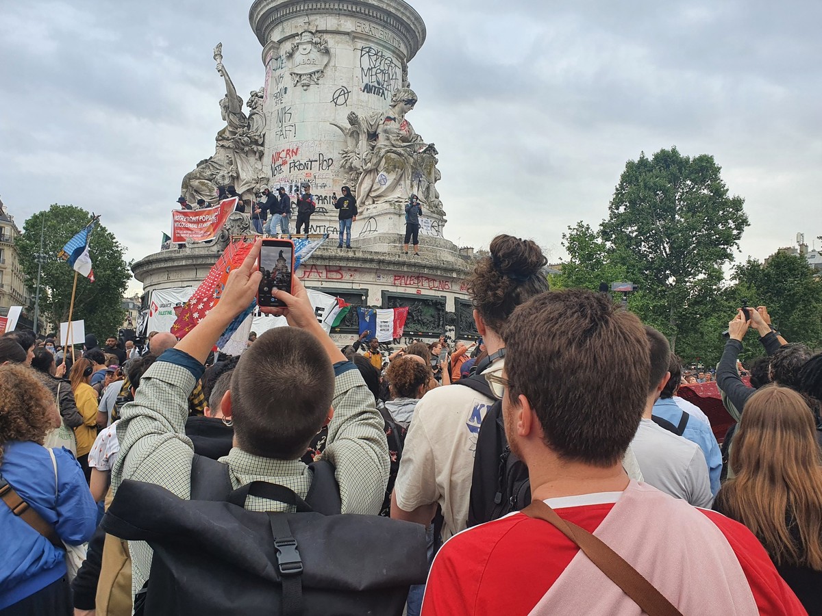 place de la République à Paris