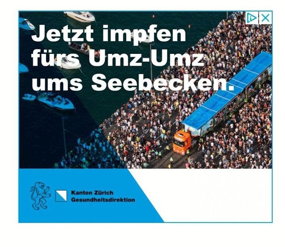 Werbung für die Street Parade – wird der Impfturbo reichen?