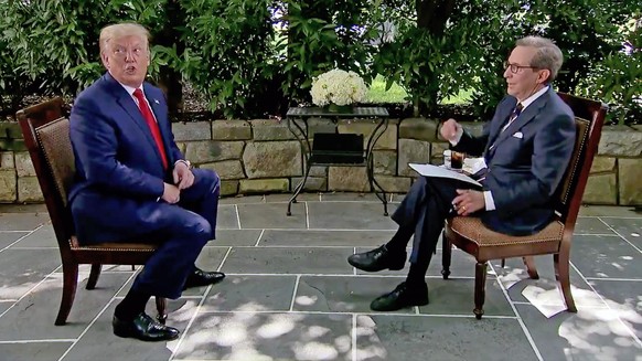 Donald Trump im Interview mit Chris Wallace