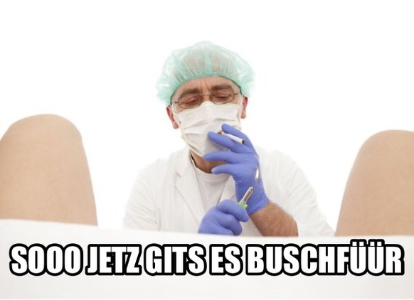 Der leidige Besuch beim Frauenarzt: Ein Horror-Szenario in 10 Bildern
Me spielt nid mit füür!