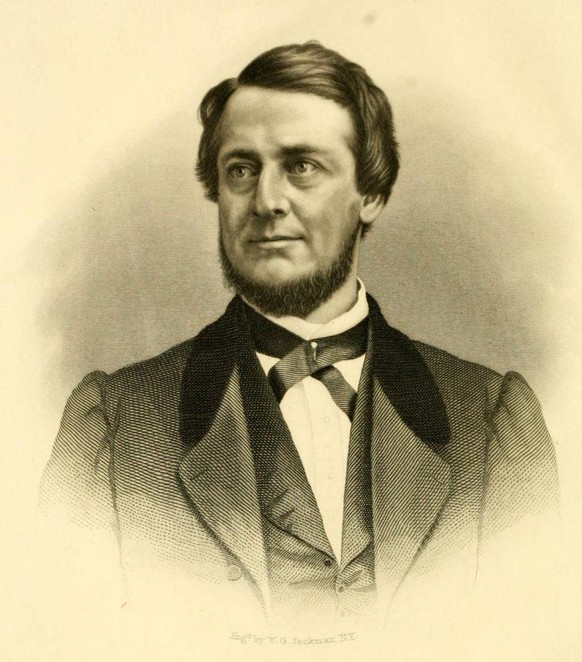 Lincolns nervtötendster Kritiker: der Friedensdemokrat, Föderalist und Sklaverei-Befürworter Clement Vallandingham.