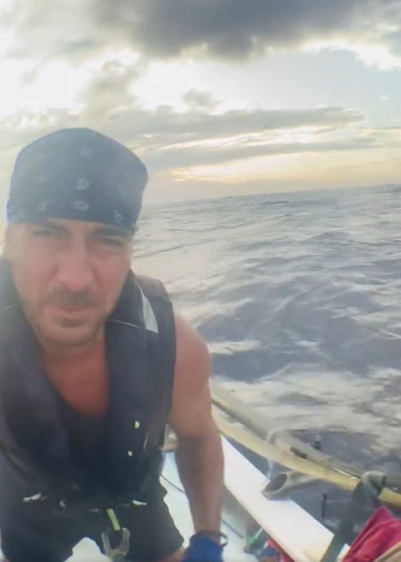 Adventurer Aaron Carotta rescued from distress at sea, 6/18/2023