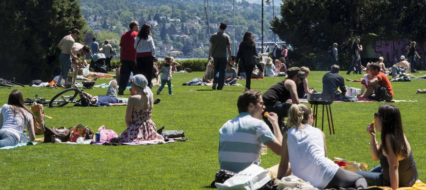 Am Sonntag, 18. Mai, auf der Enge Wiese in Zürich.