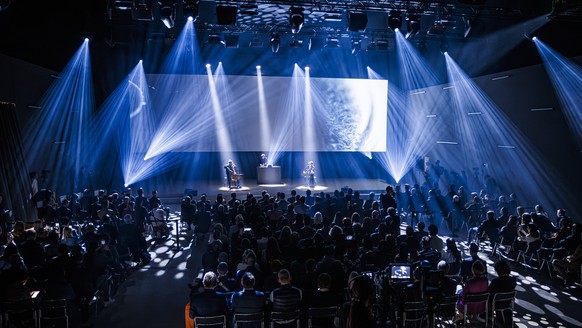 COMMERCIAL IMAGE, IMAGE DISTRIBUTED FOR WATCHES AND WONDERS GENEVA FOUNDATION, EDITORIAL USE ONLY - Official inauguration ceremony at Watches and Wonders GENEVA, in Geneva, Switzerland, Tuesday, April ...