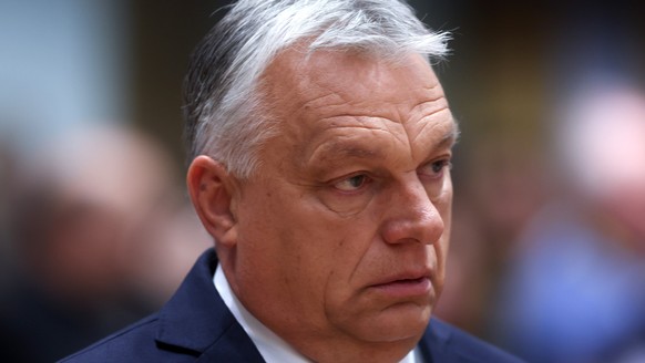 epa12198456 Hungarian Prime Minister Viktor Orban at the start of the EU leaders&#039; Summit in Brussels, Belgium, 26 June 2025. EU leaders gather for a two-day summit to address geoeconomic challeng ...