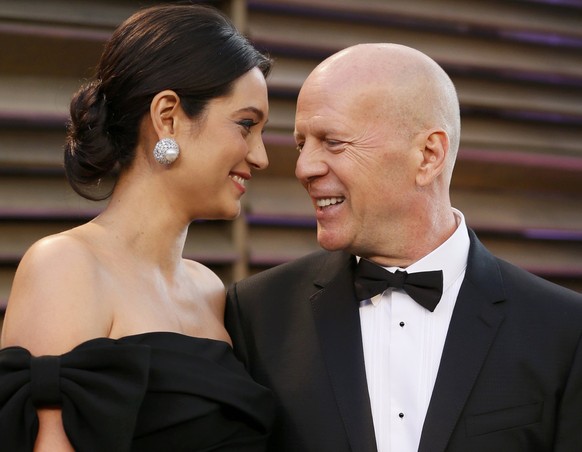 Bruce Willis mit Frau Emma.