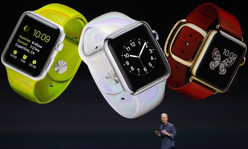 Sie heisst nicht iWatch, sondern schlicht Apple Watch. Und?