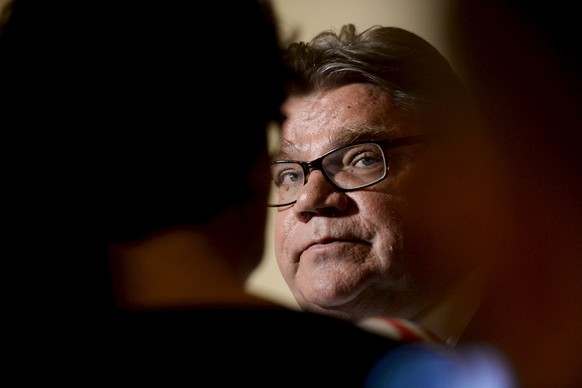 Timo Soini, Vorsitzender der Partei der Finnen.