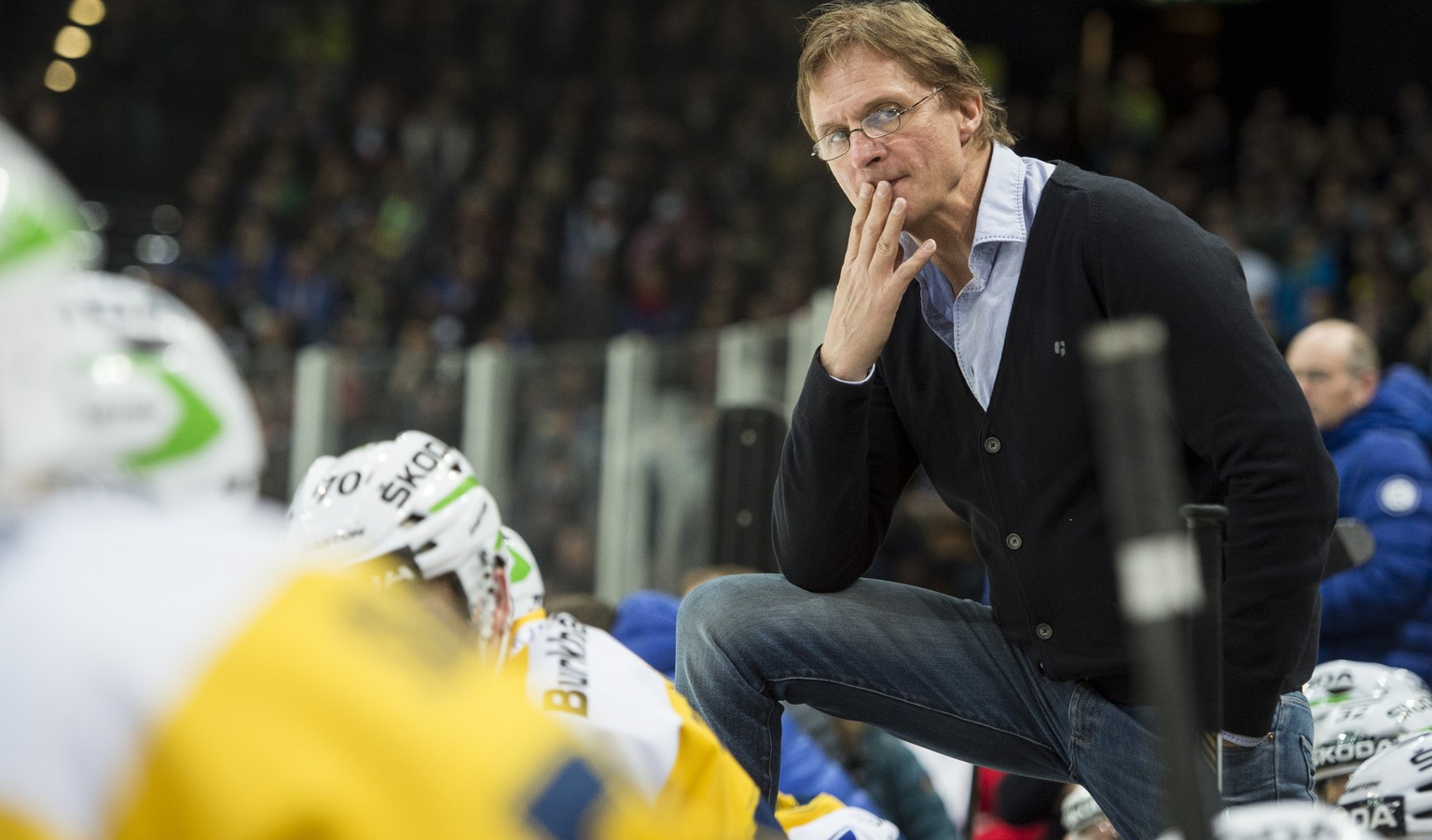 Findet HCD-Trainer Arno del Curto einen Weg, um die ZSC Lions in diesem Finale noch niederzuringen?