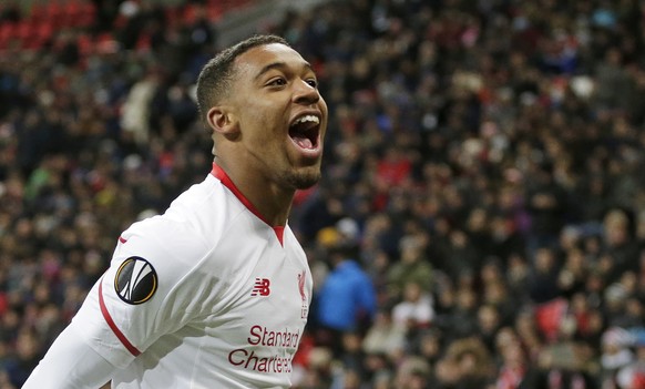 Football - Rubin Kazan v Liverpool - UEFA Europa League Group Stage - Group B - The Kazan Arena, Kazan, Russia - 5/11/15
Jordon Ibe celebrates after scoring the first goal for Liverpool
Action Images via Reuters / Henry Browne
Livepic
EDITORIAL USE ONLY.