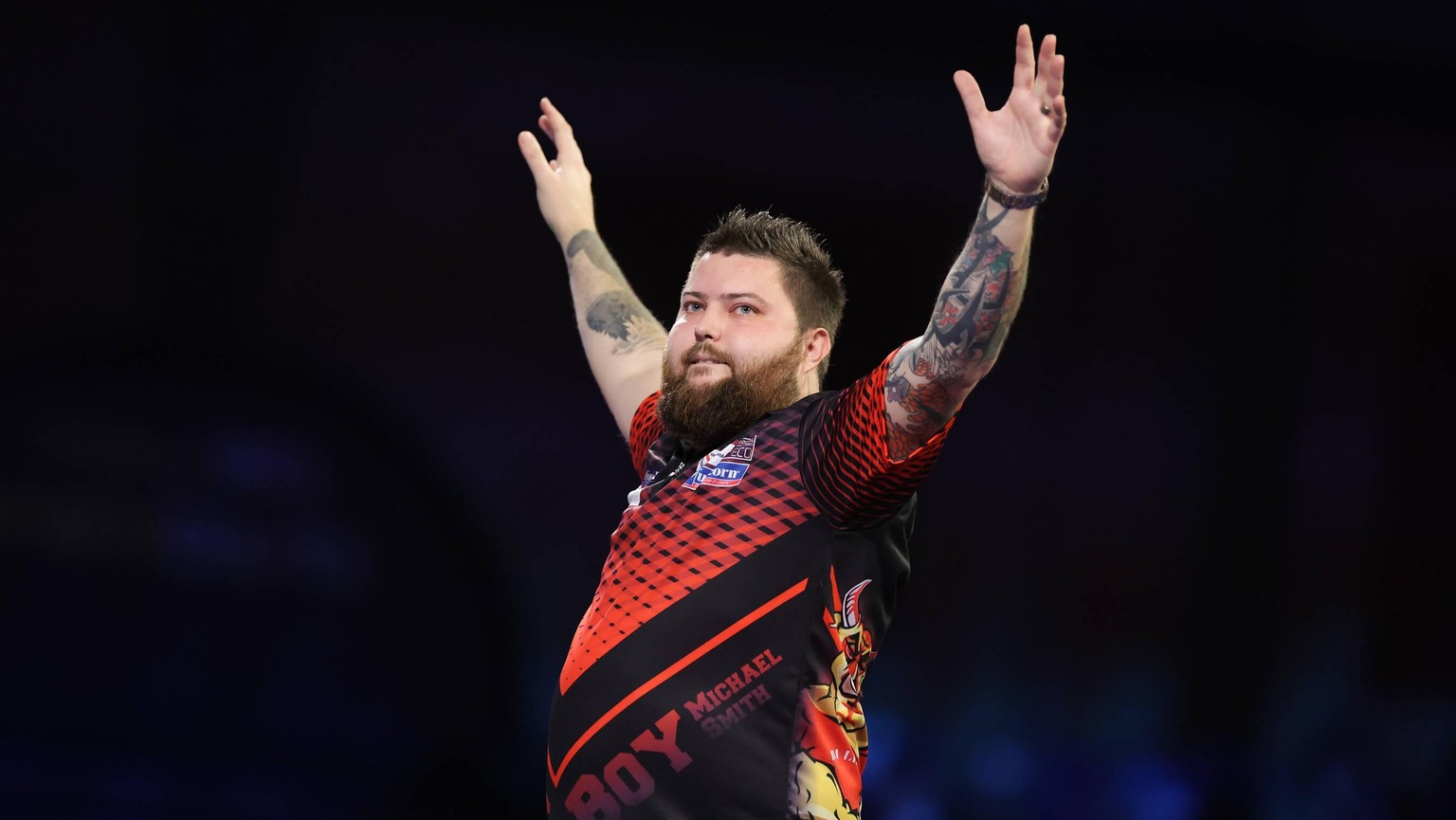 IMAGO / Pro Sports Images

PDC World Darts Championship 2022 Michael Smith during the PDC World Darts Championship 2022, at Alexandra Palace, London, United Kingdom on 1 January 2022. Editorial use on ...