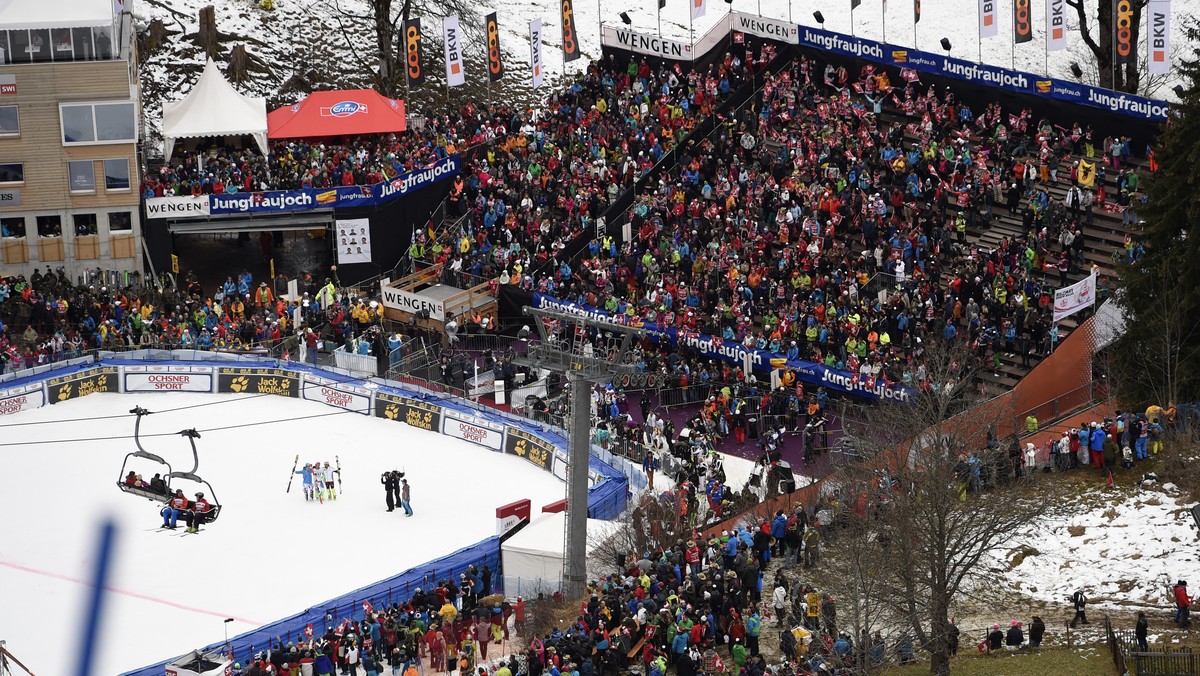 Der Zielraum von Wengen ist seit Jahren eine der «Stuben» Berni Schärs.