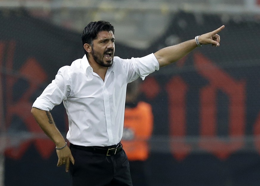 Gennaro Gattuso sagt auch als Trainer, wo es lang geht.&nbsp;