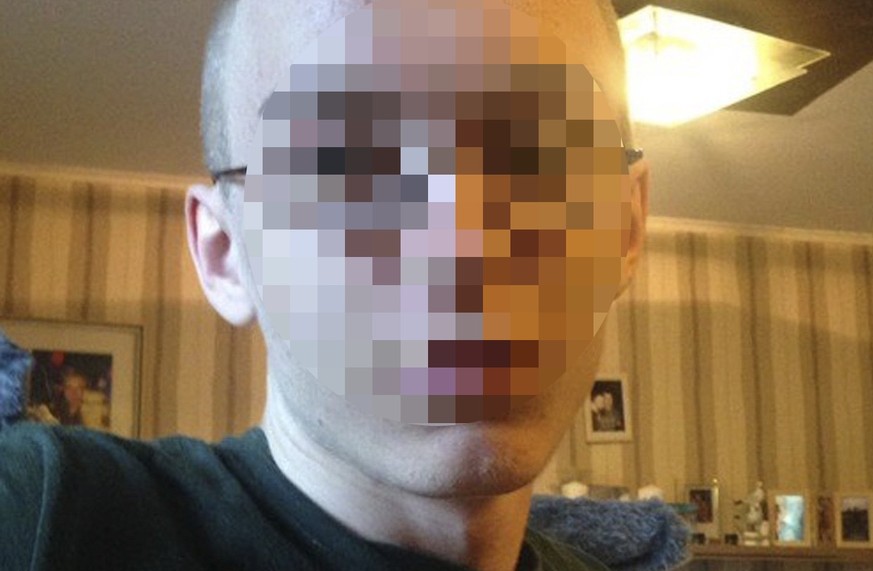 Der Täter von Herne verpixelt 
Undated photo provided by police in Bochum shows 19-year-old Marcel Hesse. Police have launched a manhunt for the man who allegedly killed a 9-year-old boy in the wester ...