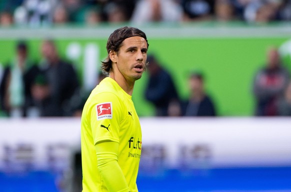 Yann Sommer Borussia Moenchengladbach 1 unzufrieden, GER, VfL Wolfsburg vs. Borussia Moenchengladbach, 1. Fussball Bundesliga, 10. Spieltag, Spielzeit 2022/2023, 15.10.2022 DFB/DFL regulations prohibi ...