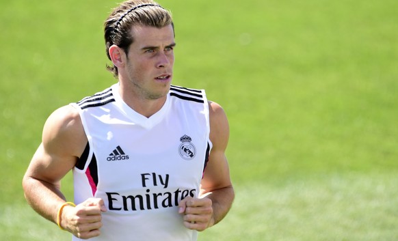 Gareth Bale im Sommer 2014 im Real-Training.