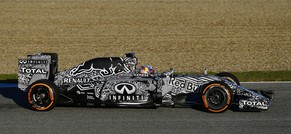 Der neue Red-Bull-Bolide im Zebra-Look.