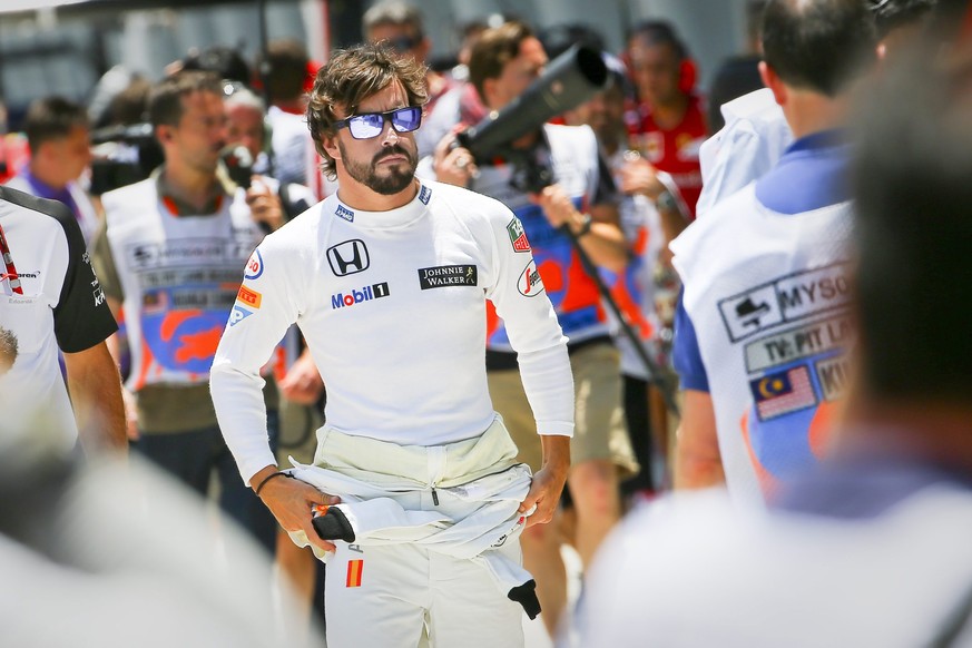 Fernando Alonso: «Kein Grund zur Panik.»