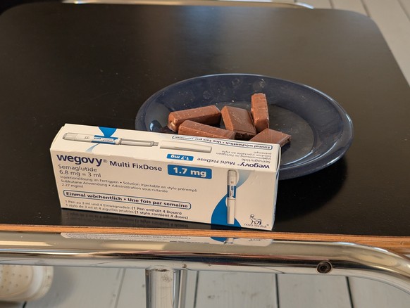 Die Abnehmspritze zügelt den Appetit.