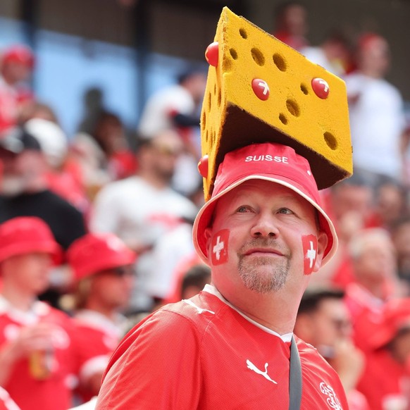 Schweizer Fan mit einem K