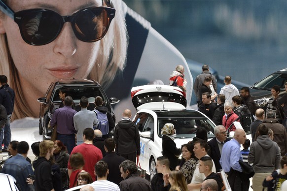 Der diesjährige Autosalon in Genf soll als Plattform für die Gripen-Kampagne genutzt werden.