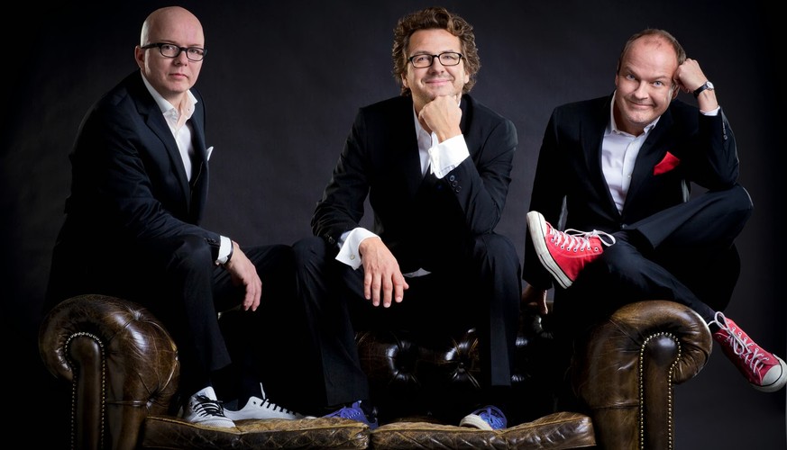 Oliver Rohrbeck (Justus Jonas), Andreas Fröhlich (Bob Andrews) und&nbsp;Jens Wawrczeck alias Peter Shaw sind auf der «Phonophobia»-Tour womöglich zum letzten Mal live zu sehen (und hören).