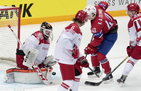 Der Puck will einfach nicht rein: Norwegen rennt an – und geht unter.