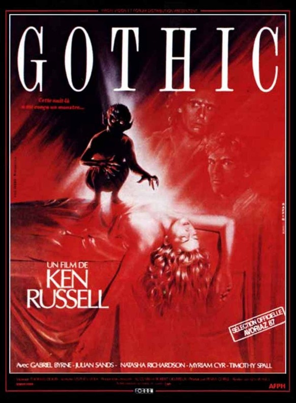 Ken Russell verfilmte den Sommer in Genf 1986 unter dem Titel «Gothic». Mit Natasha Richardson als Mary Shelley.