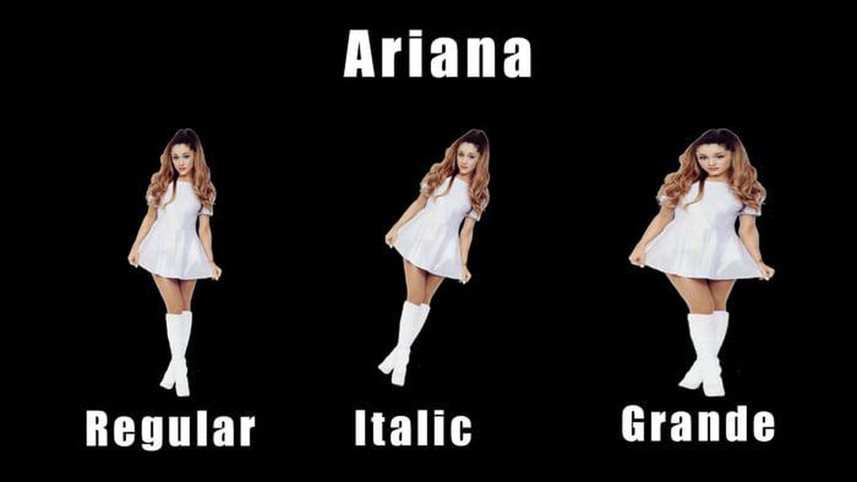 So, erst mal mit Mandarindli entspannen und: PICDUMP!\nUnd ich dachte, Ariana Grande sei ein Font...ЁЯШР