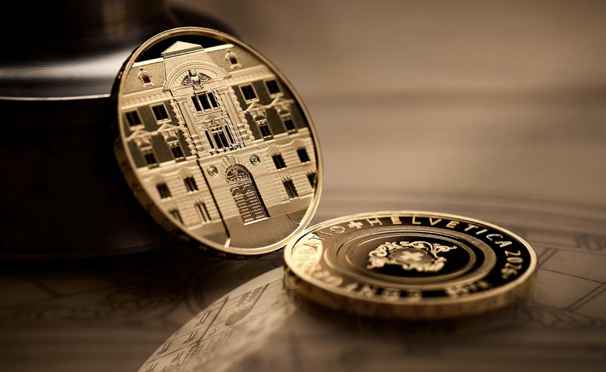 50-Franken-Goldmünze «120 Jahre Gebäude Swissmint» 2026