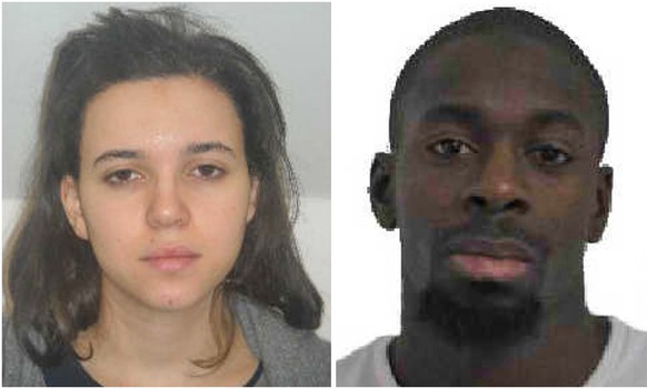 Hayat Boumeddiene und ihr «Ehemann» Amedy Coulibaly.