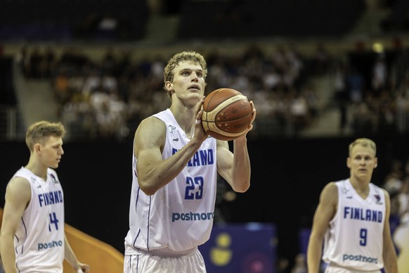 EUROBASKET 2022 GROUP D PRAGUE, CZECHIA: GAME FINLAND - POLAND, on photo Lauri Markkanen fot. MATEUSZ BIRECKI/IMAGO