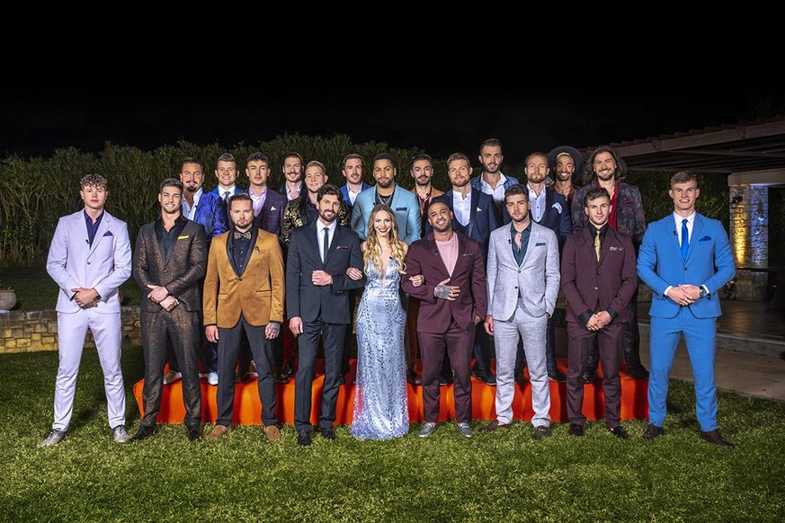 Bachelorette 2021, Dina Rossi mit ihren Kandidaten