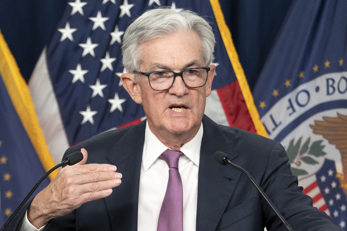 Federal Reserve chair Jerome Powell speaks during a news conference, Wednesday, Feb. 1, 2023, at the Federal Reserve Board in Washington. (AP Photo/Jacquelyn Martin)
Jerome Powell
