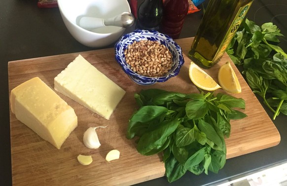 Wer heute nicht gewinnt, der kann das Pesto Baroni-like nachkochen! Hier geht's zum Rezept!