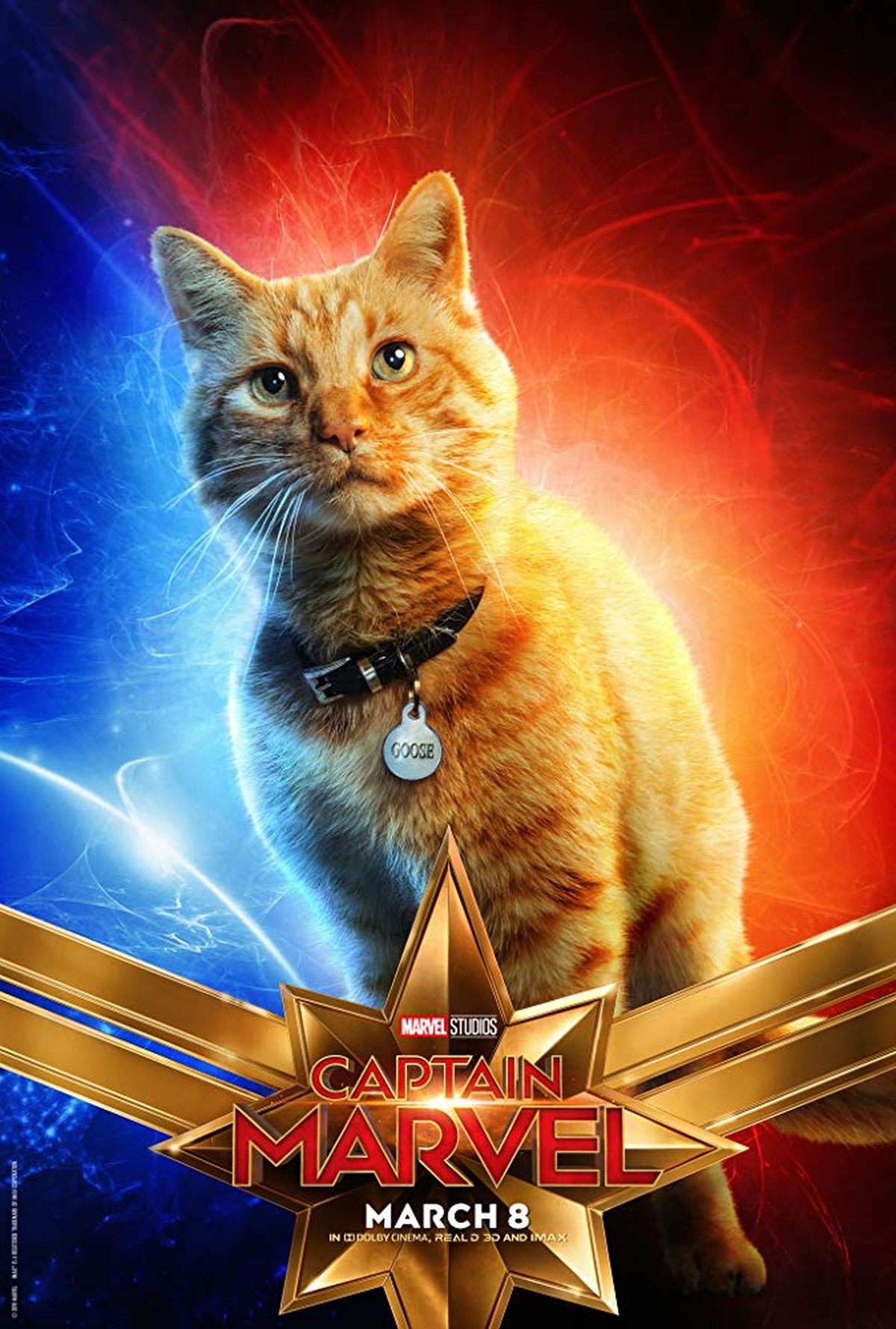 Marvel Studios' CAPTAIN MARVEL..Captain Marvel (Brie Larson) ..Photo: Film Frame..©Marvel Studios 2019