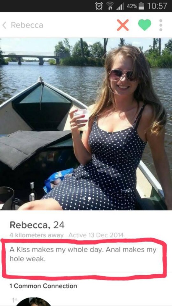 Witzige Tinder Profile