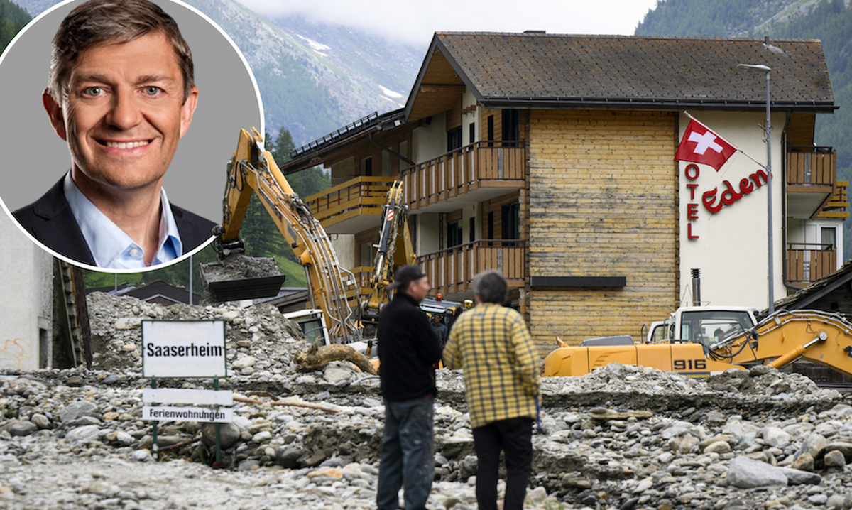 Vers une chute des nuitées en Valais à cause des intempéries? On en discute avec Damian Constantin, directeur de Promotion Valais.