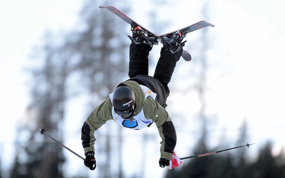 JAHRESRUECKBLICK 2015 - SPORT - Fabian Boesch of Switzerland in action during the men&#039;s Ski Slopestyle finals at the FIS Freestyle Ski and Snowboard World Championships 2015 in Kreischberg, Austr ...