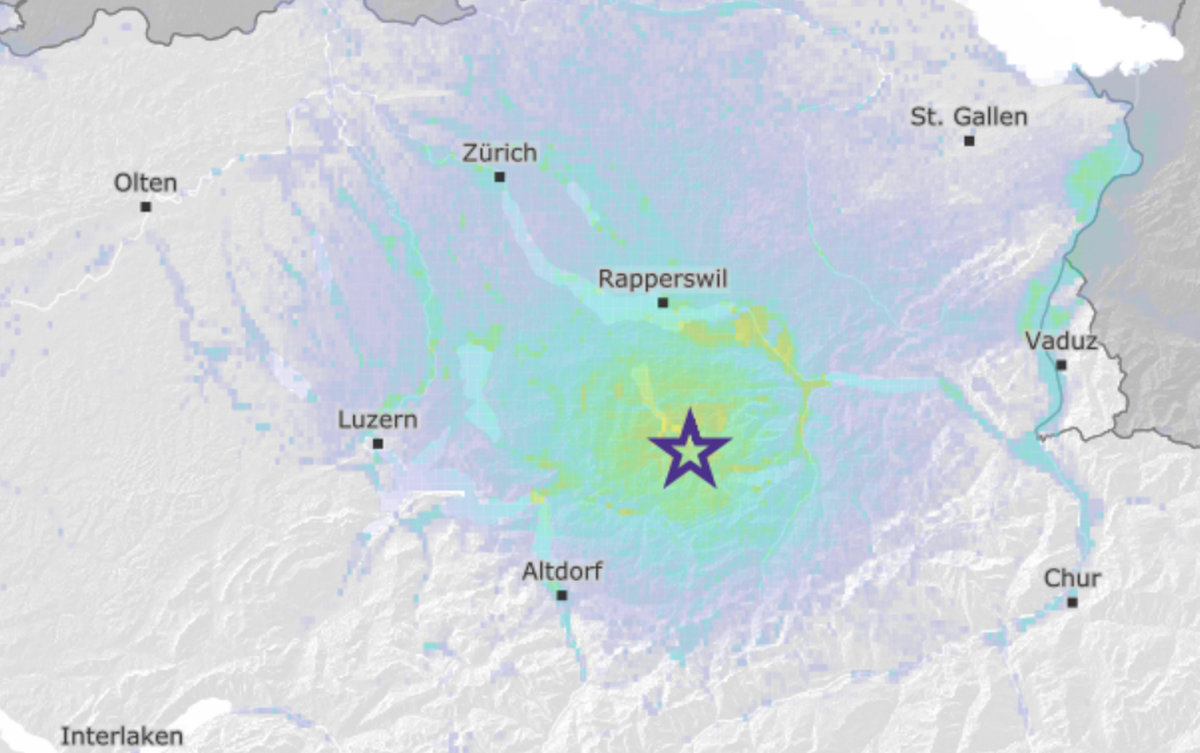 Erdbeben Schweiz 4.6.24