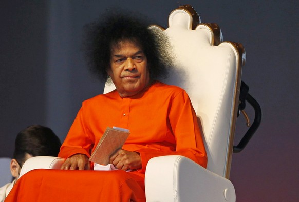 Sathya Sai Baba: Der Inder wurde von vielen Menschen als lebende Gottheit verehrt. Er starb 2011.