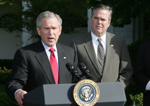 George W. Bush als er noch das Sagen hatte im Weissen Haus.&nbsp;