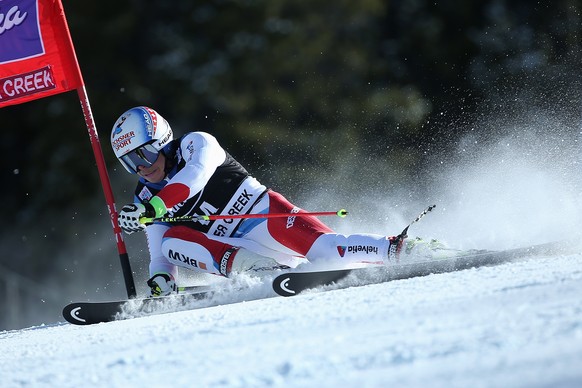 Caviezel wird im Riesenslalom Elfter.