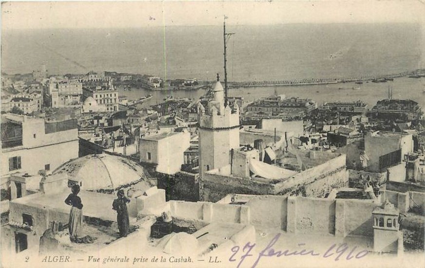 Algier Ende des 19. Jahrhunderts.