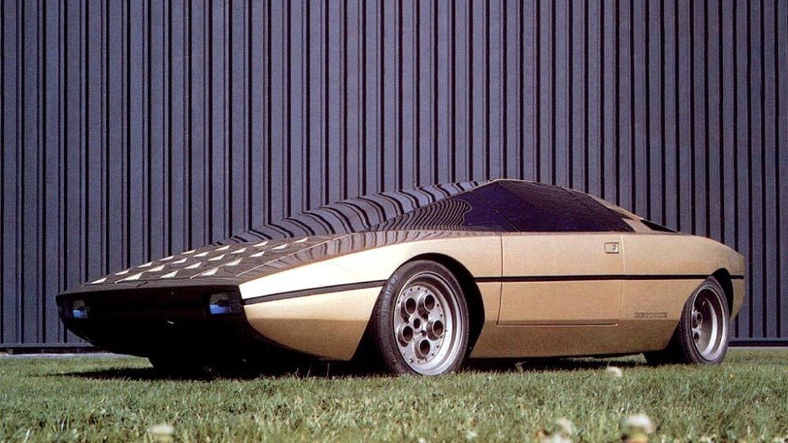 Lamborghini Bravo, 1974: Designed by Marcello Gandini for Bertone. This was the "little brother" to the Countach. It’s famous for its "windowless" look, where the dark glass of the ...