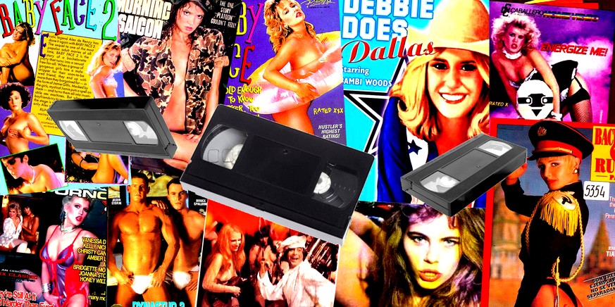 War lange Zeit Bestandteil jedes Teenagerzimmers. Sexfilmli auf VHS.