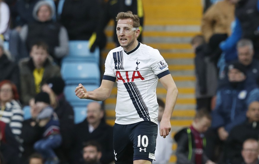 Hat einmal mehr den Durchblick: Tottenhams Doppeltorschütze Harry Kane.